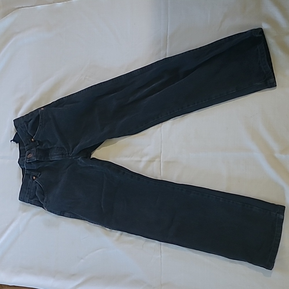 Wrangler Boys Youth black jeans (10-12, regular and slim sizes)